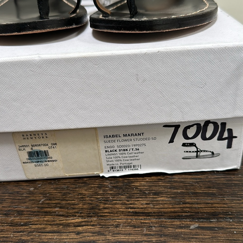 ISABEL MARANT BLK sandals - Picture 3 of 11